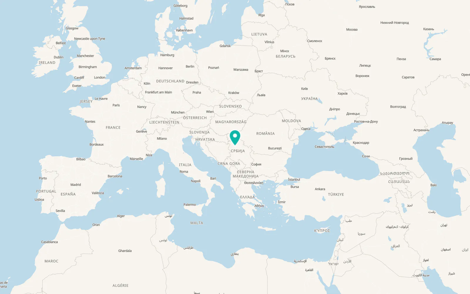 Map of Stubline