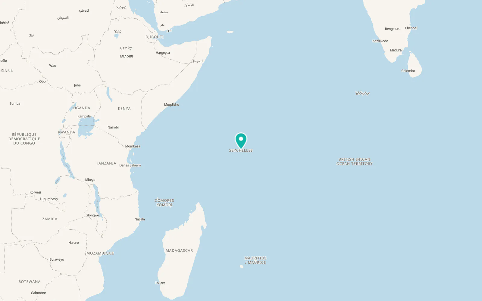 Map of Grand'Anse