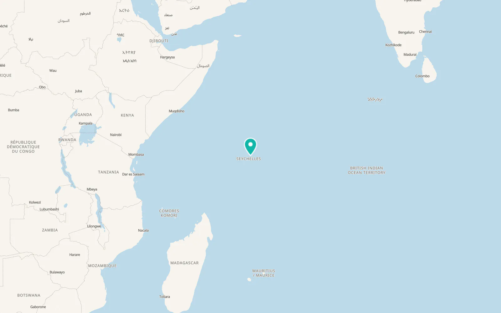 Map of Grand'Anse