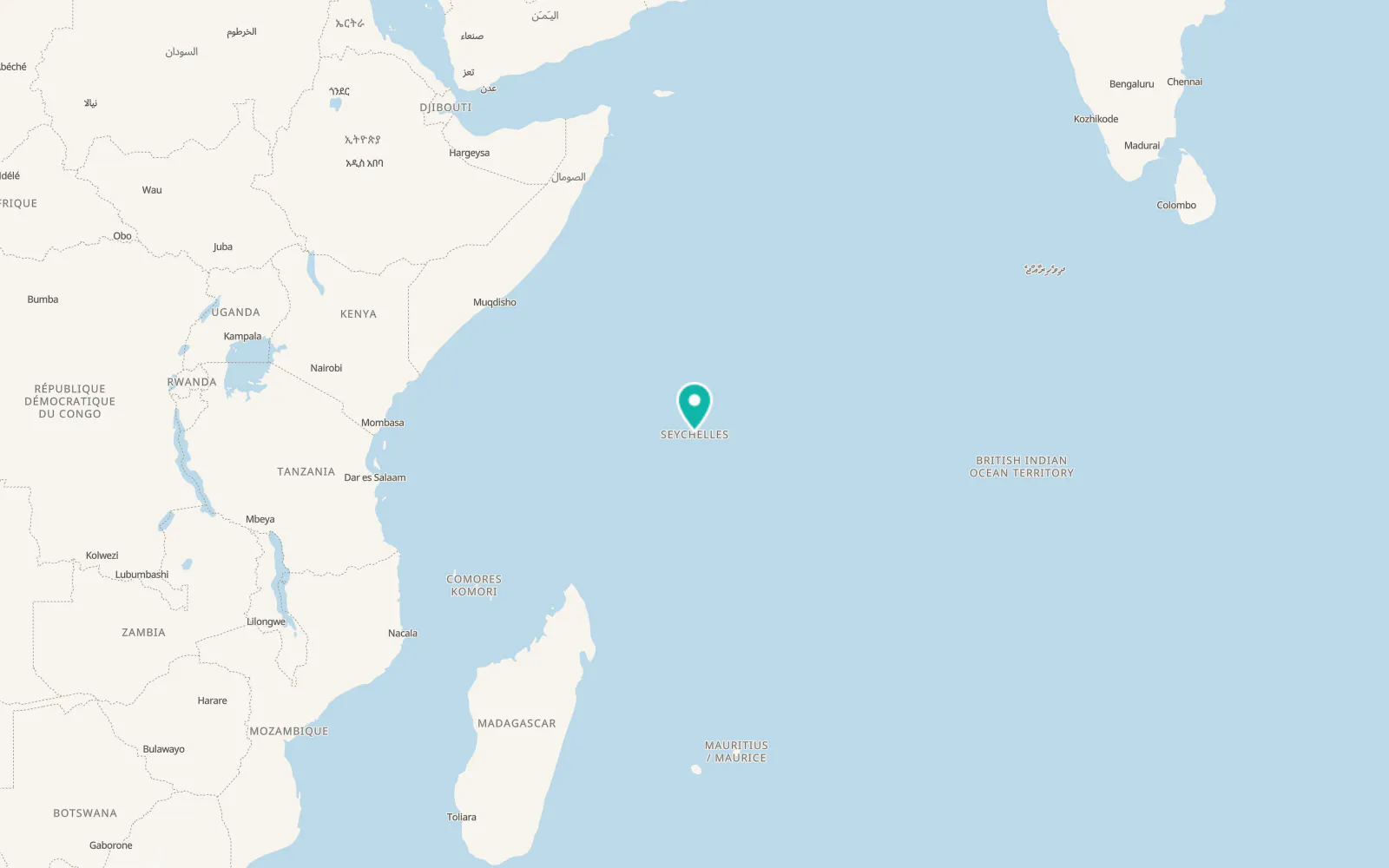 Map of Victoria