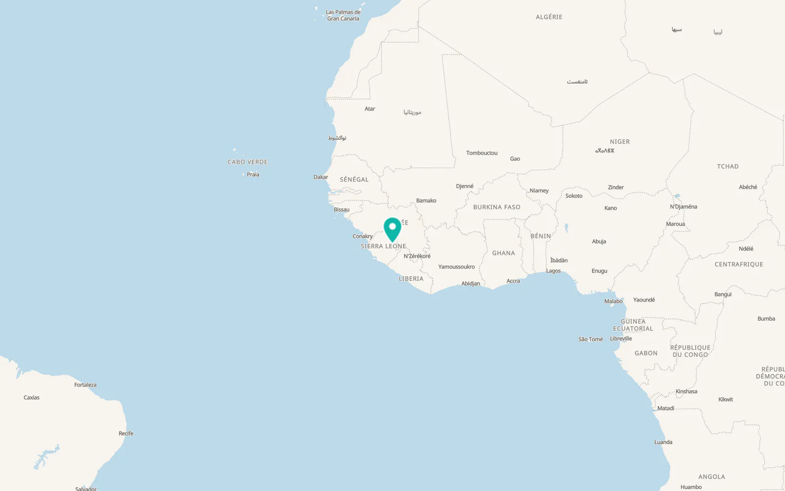 Map of Koyima