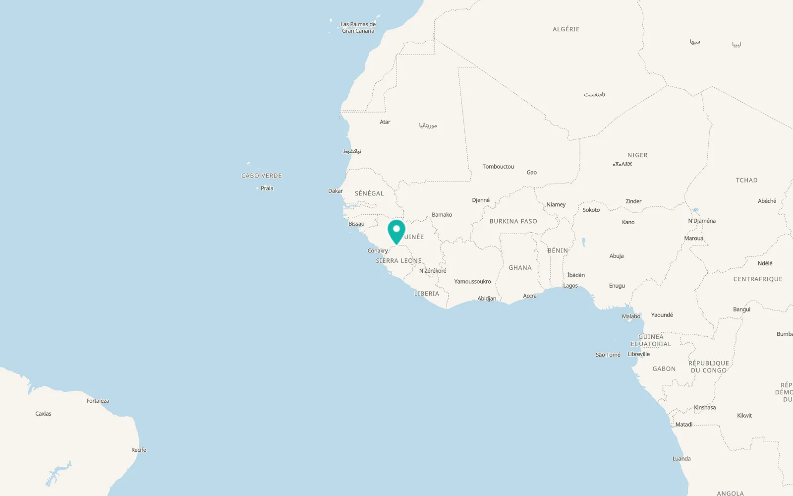 Map of Loma