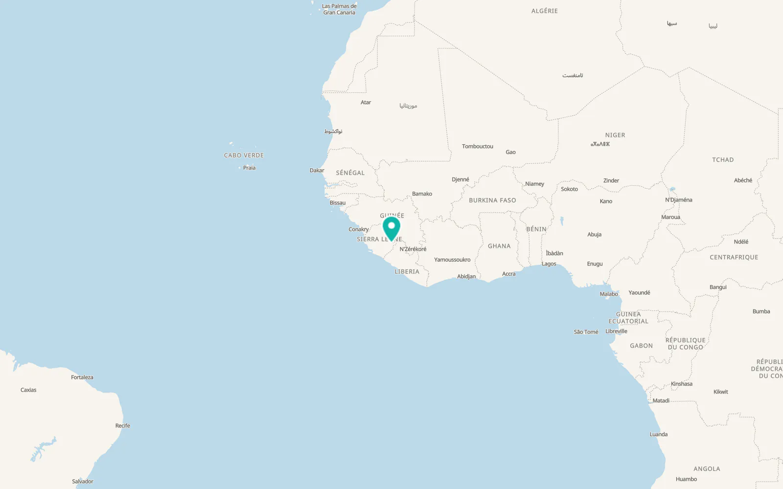 Map of Manowa