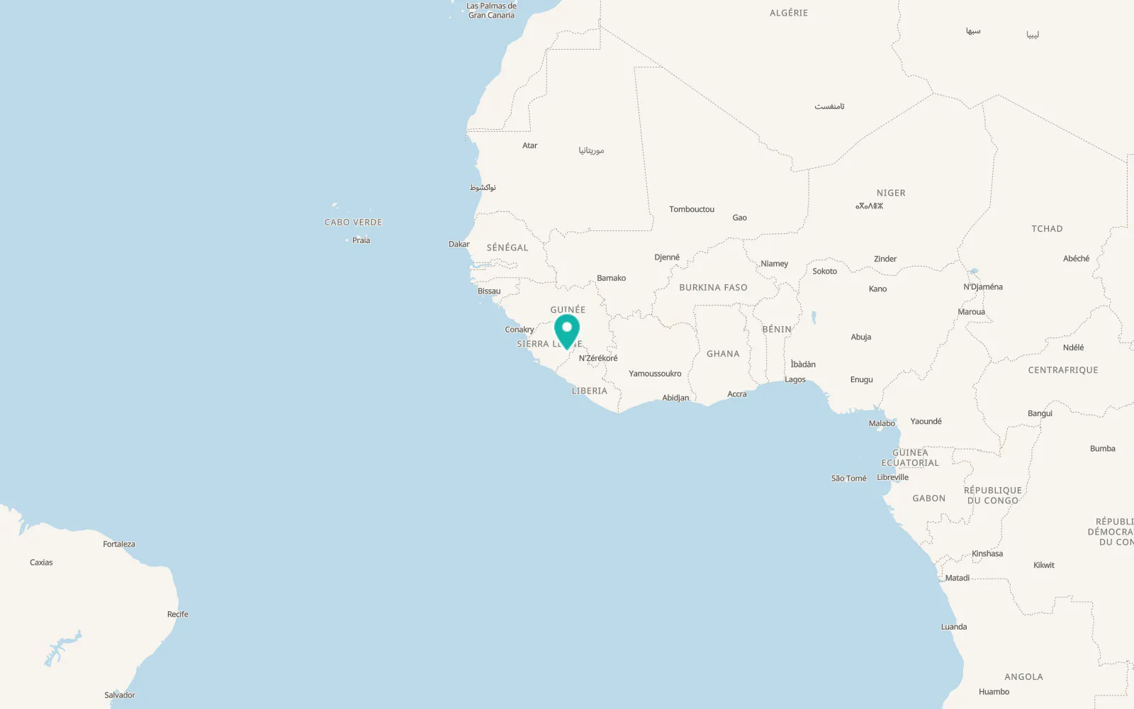 Map of Mobai