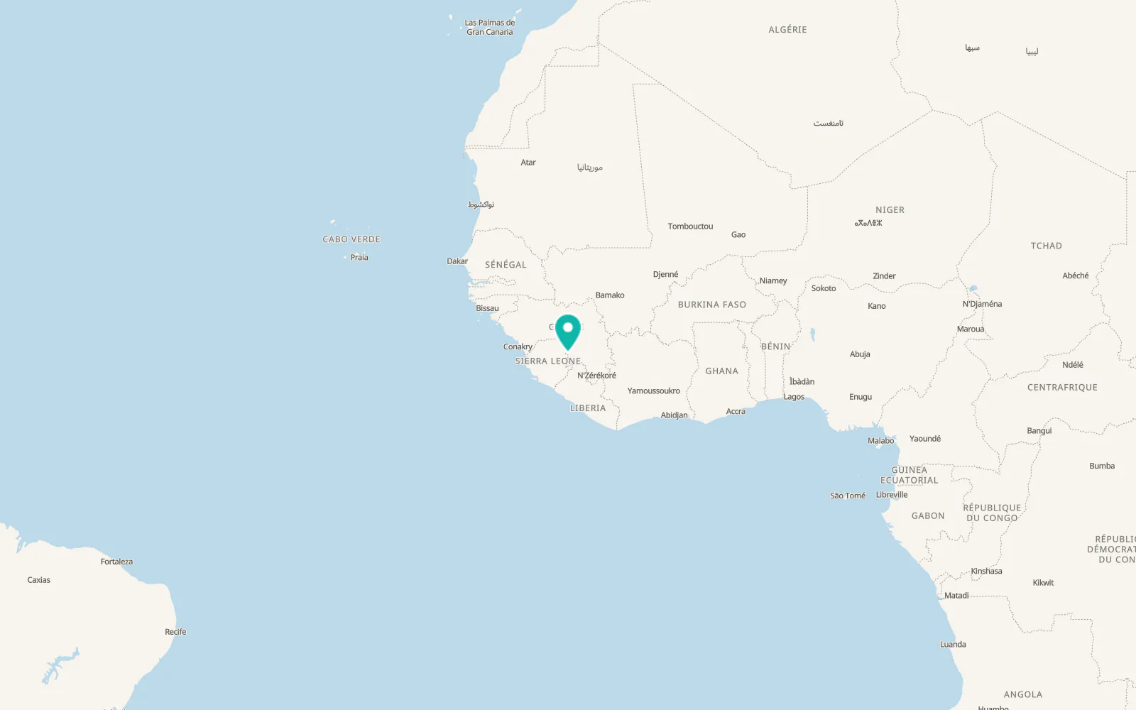 Map of Seidu