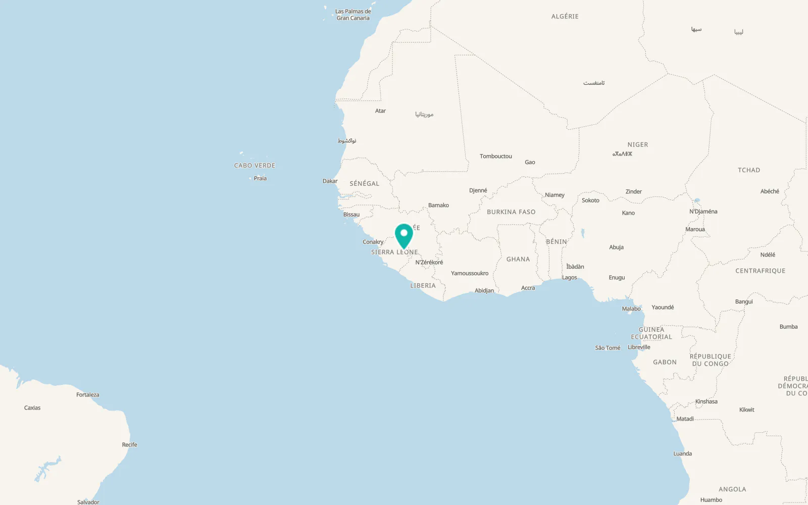 Map of Simbakoro