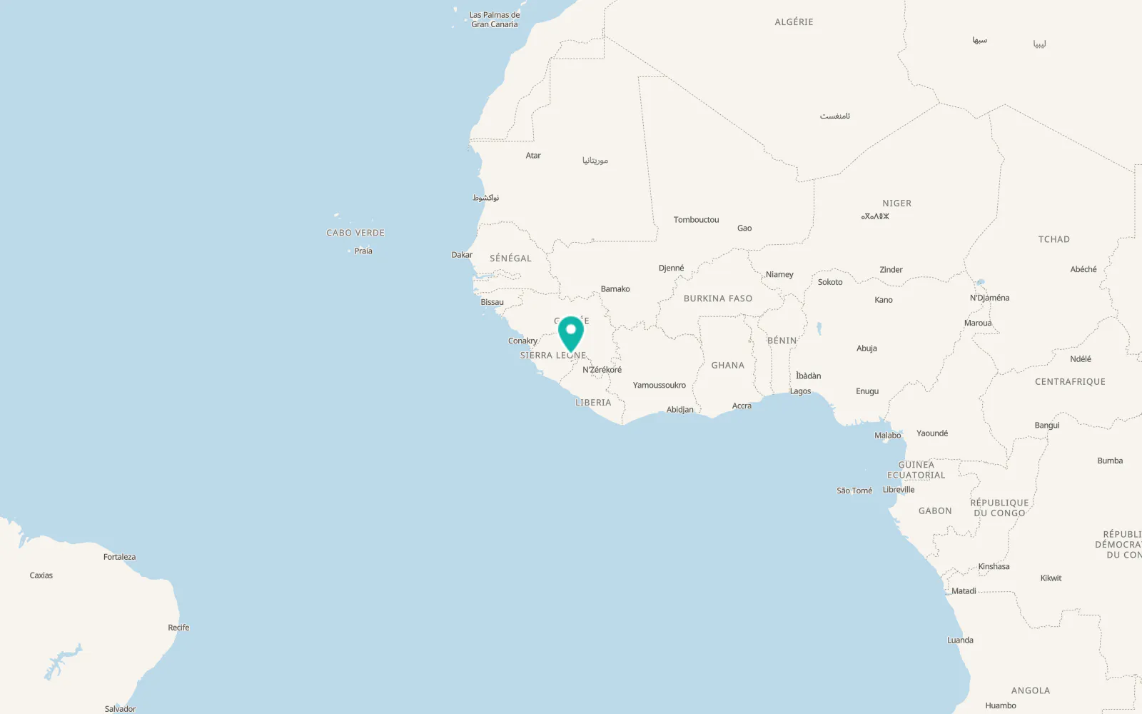 Map of Tombu