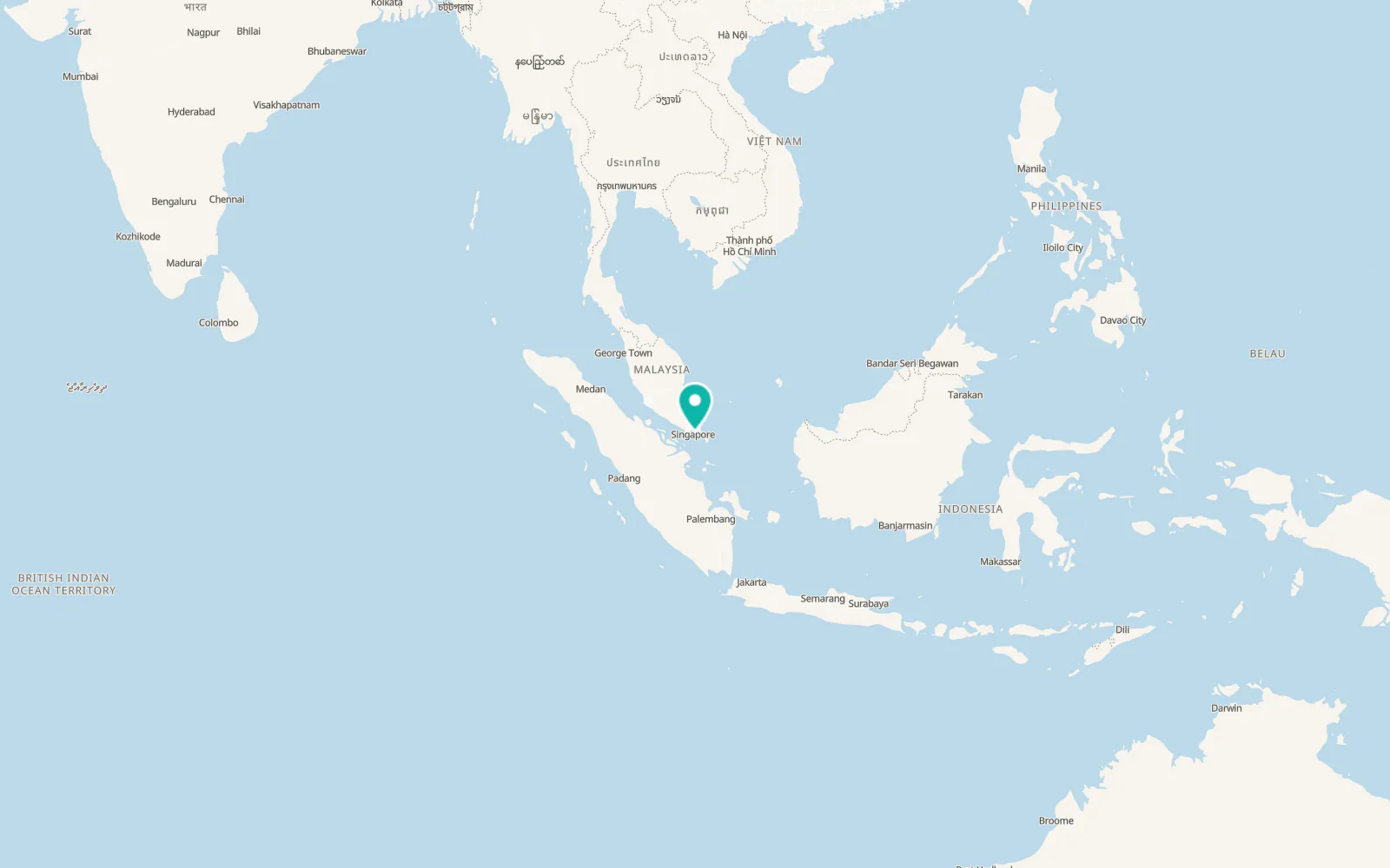 Map of Lucky Hills