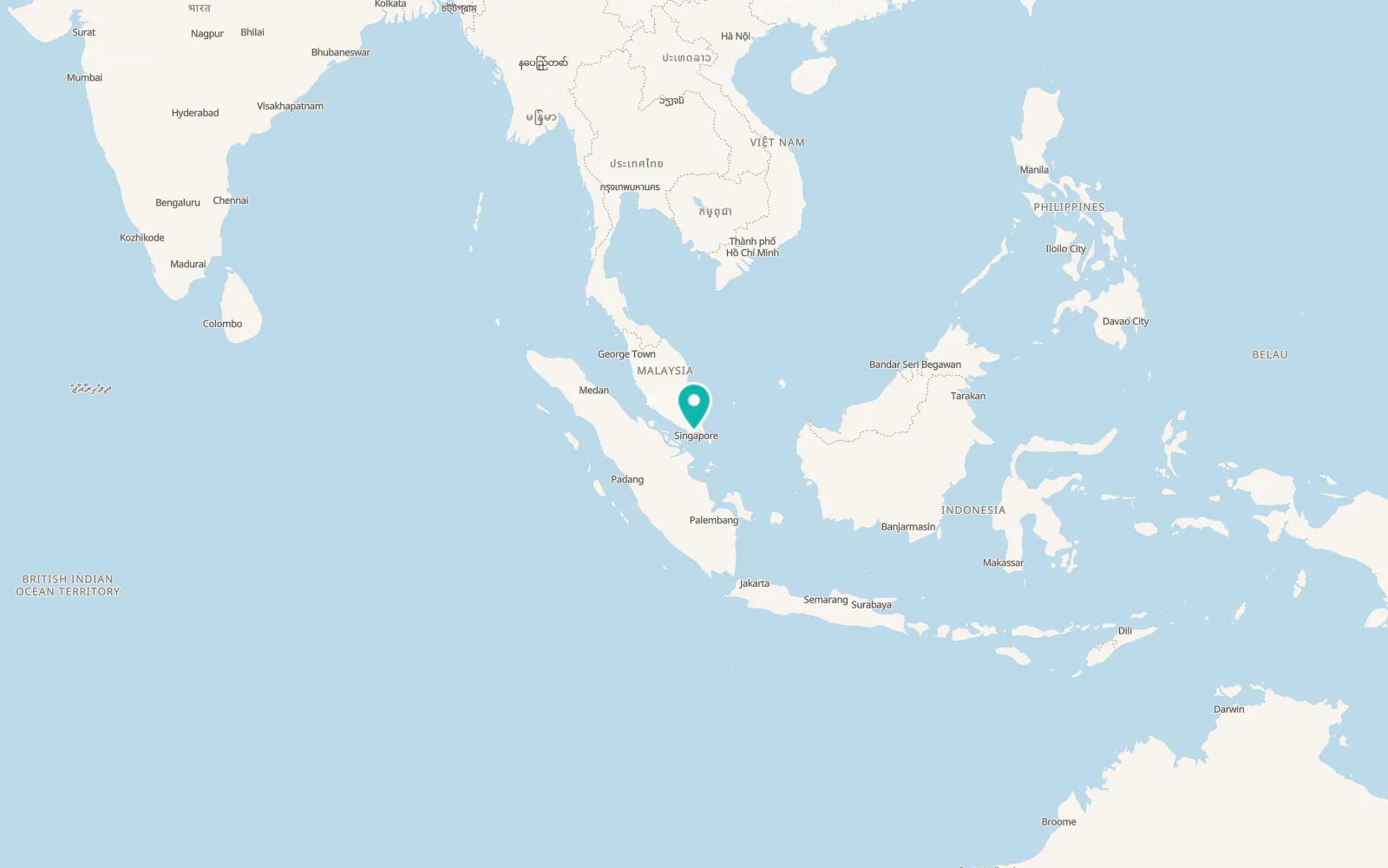 Map of Peng Siang