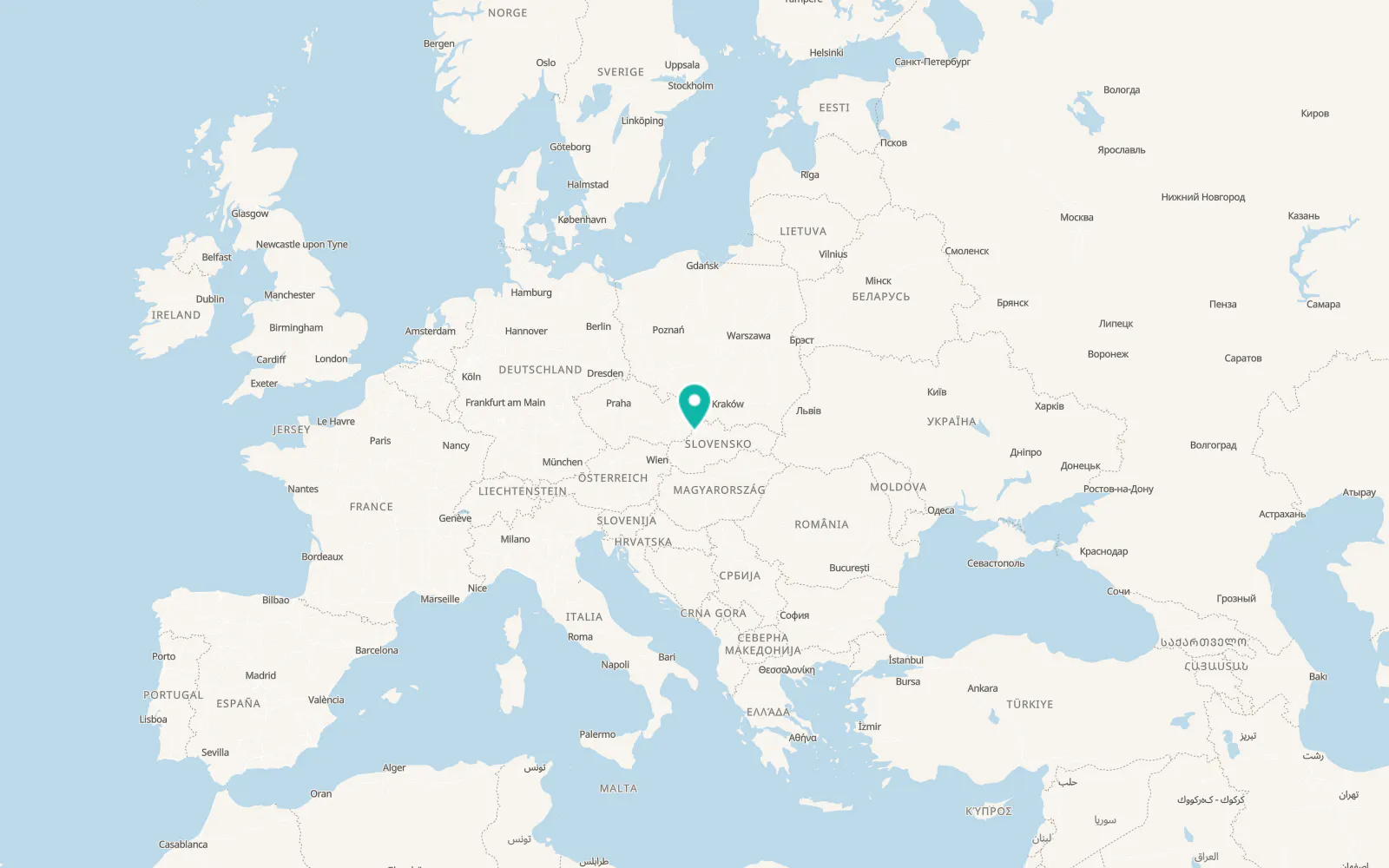 Map of Dolná Breznica