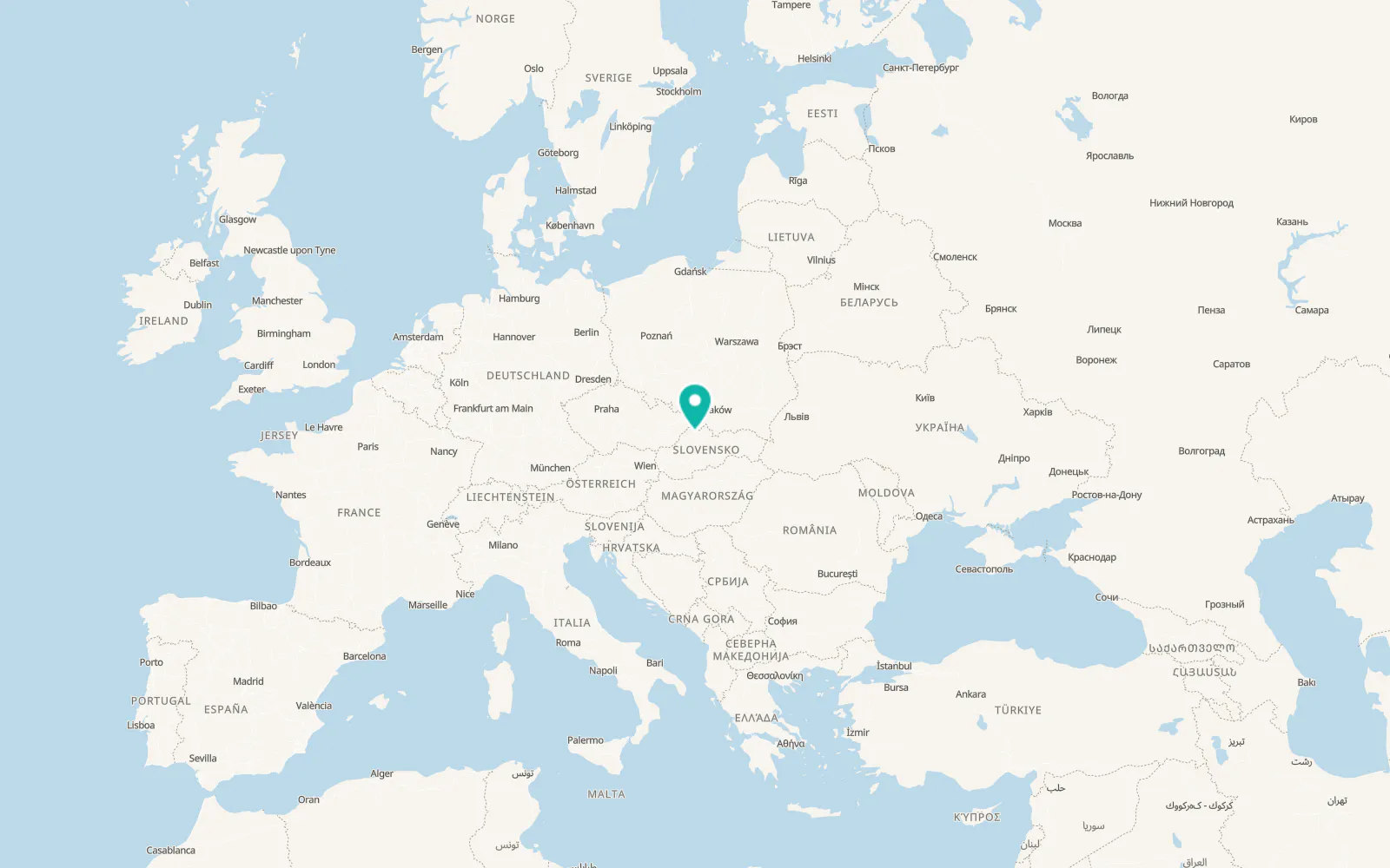 Map of Horný Vadičov