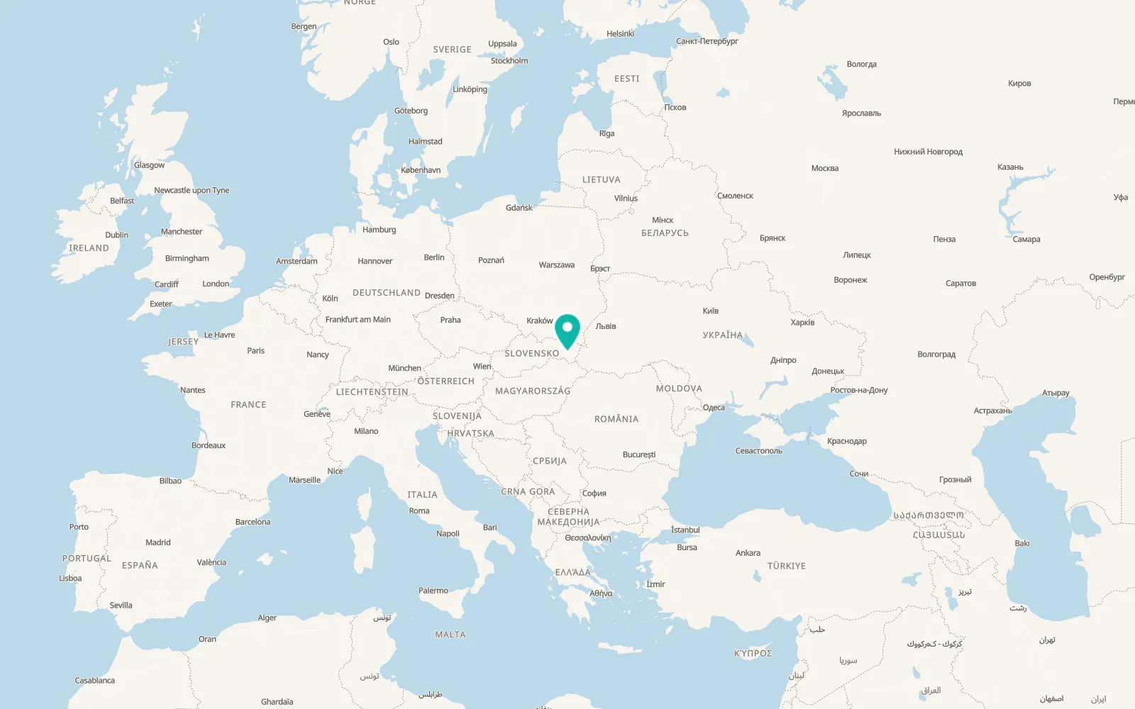 Map of Sečovce