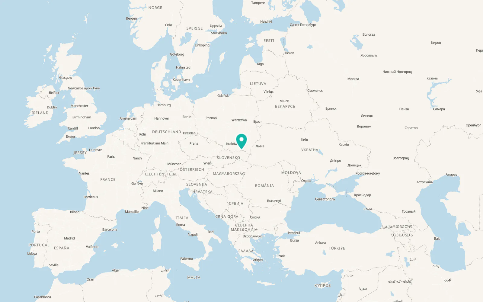 Map of Smilno