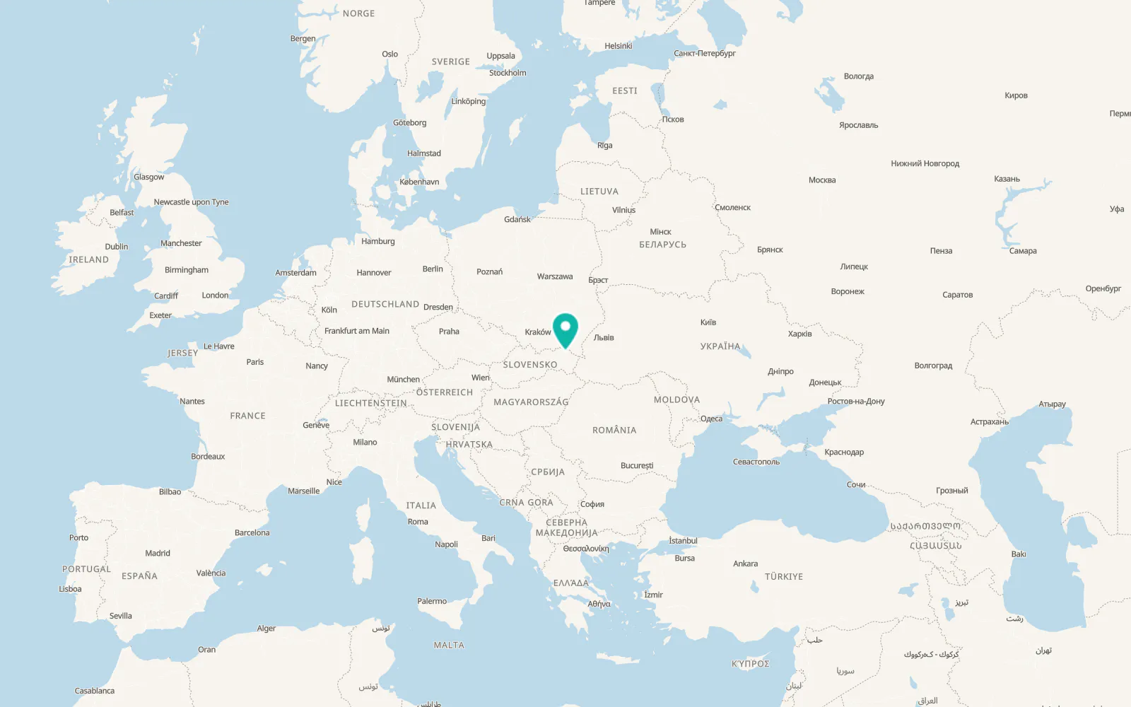 Map of Stropkov
