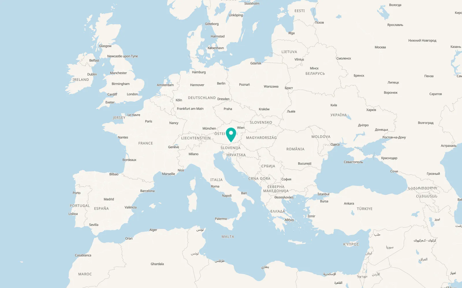 Map of Leše