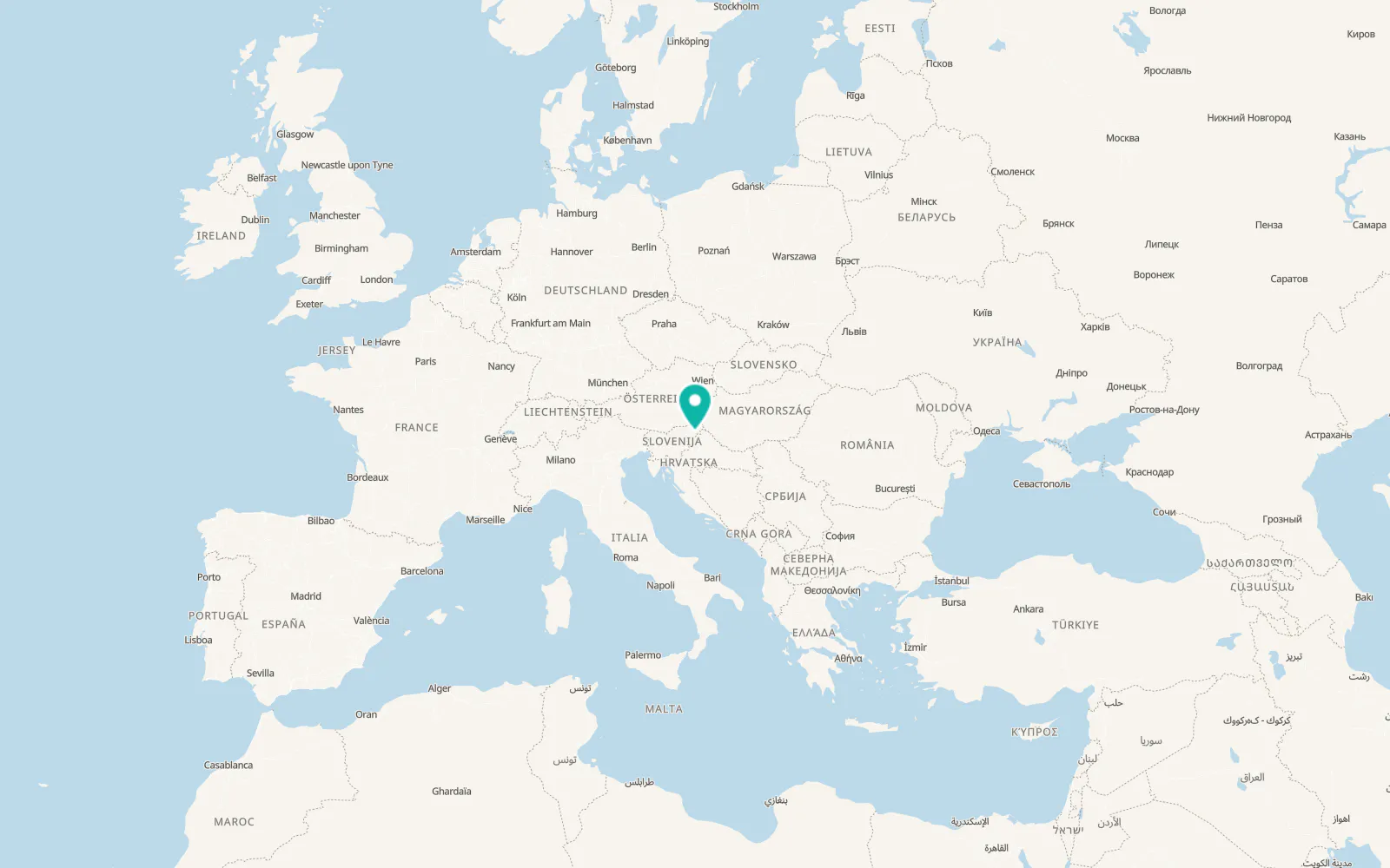 Map of Stojnci