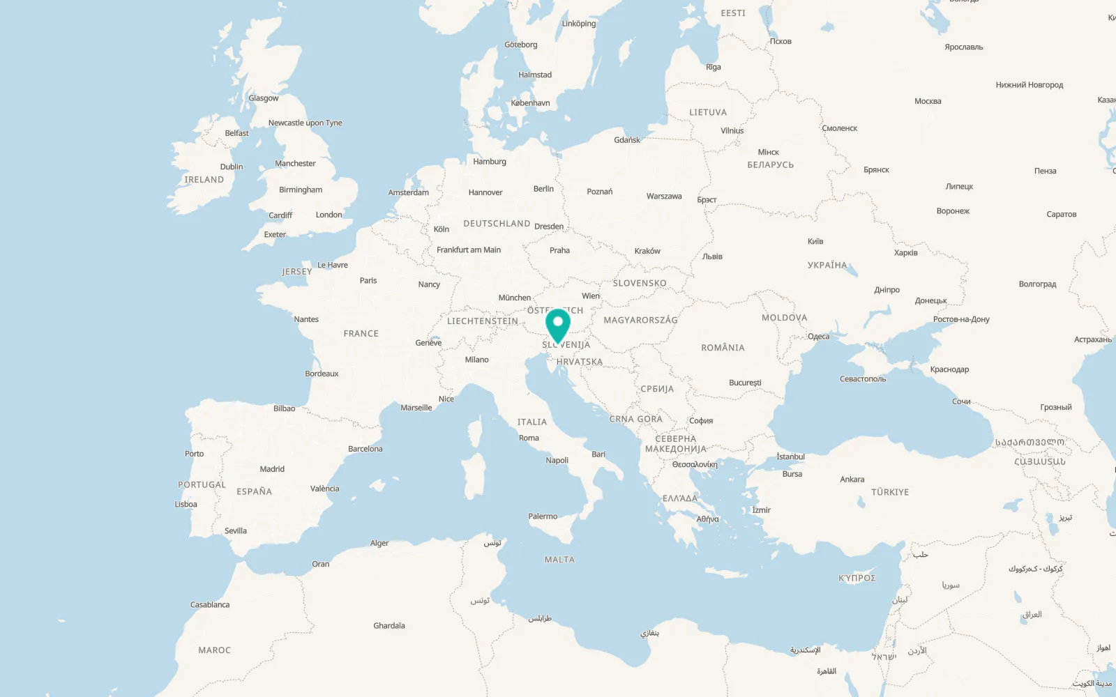 Map of Verd