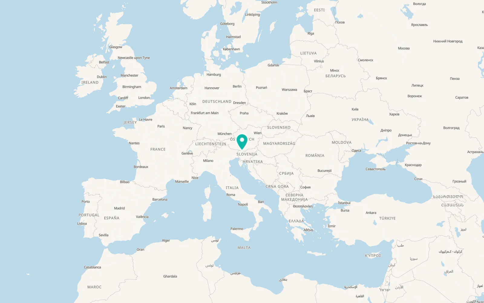 Map of Zasip