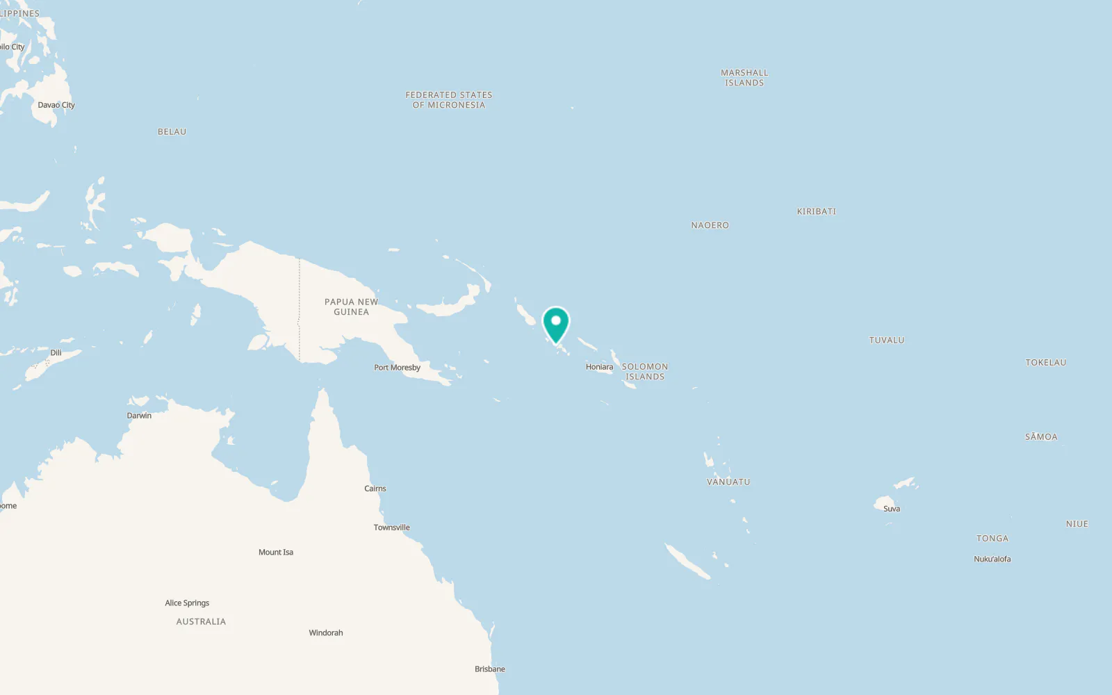 Map of Noro