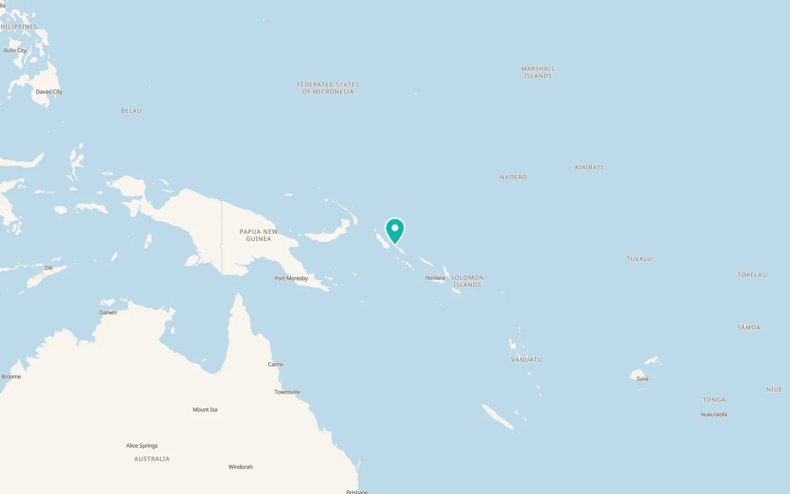 Map of Taro