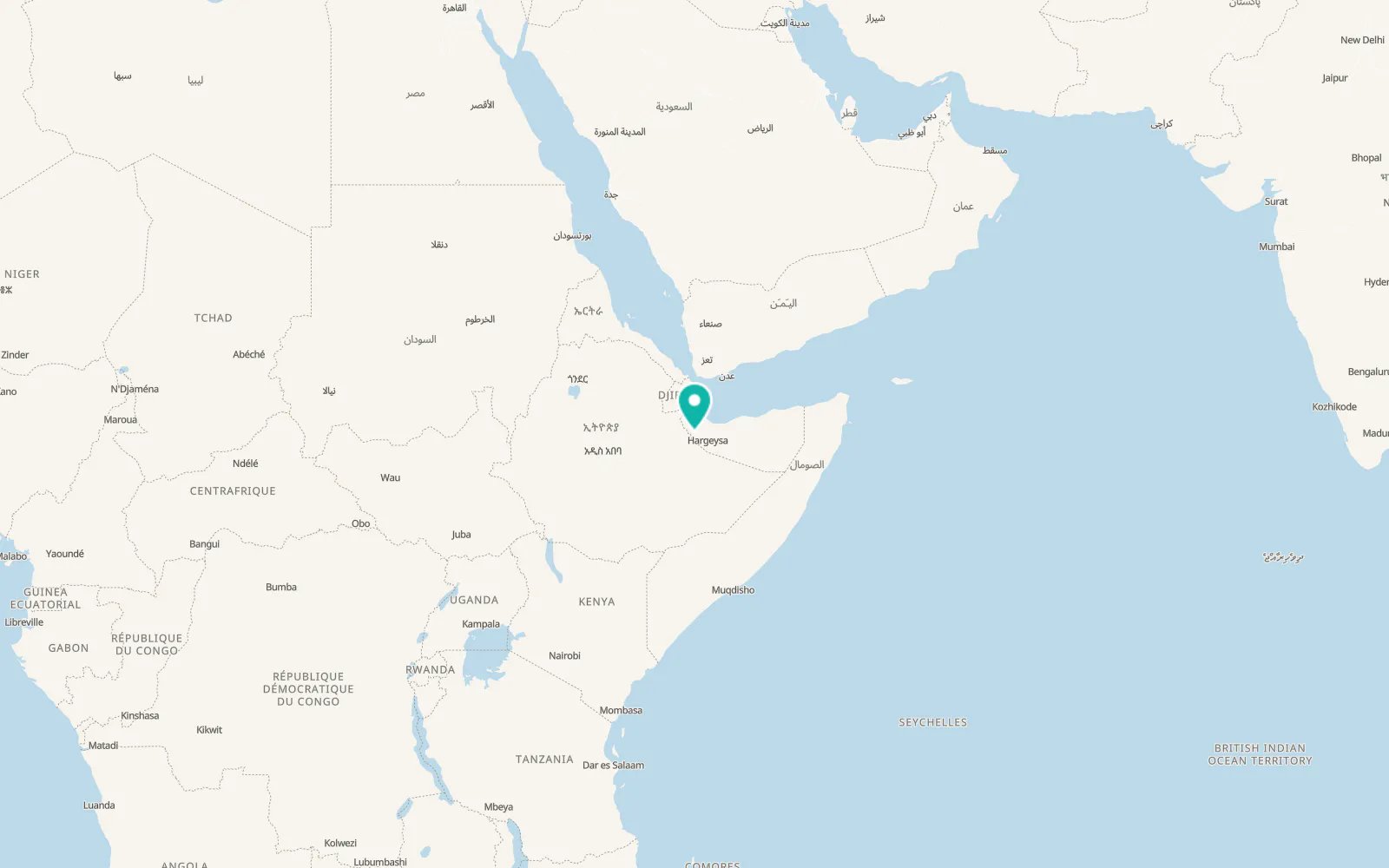 Map of Baki