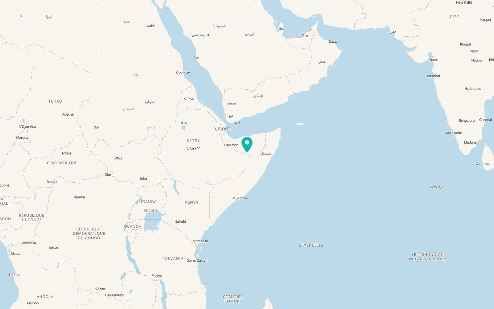Map of Buhodle