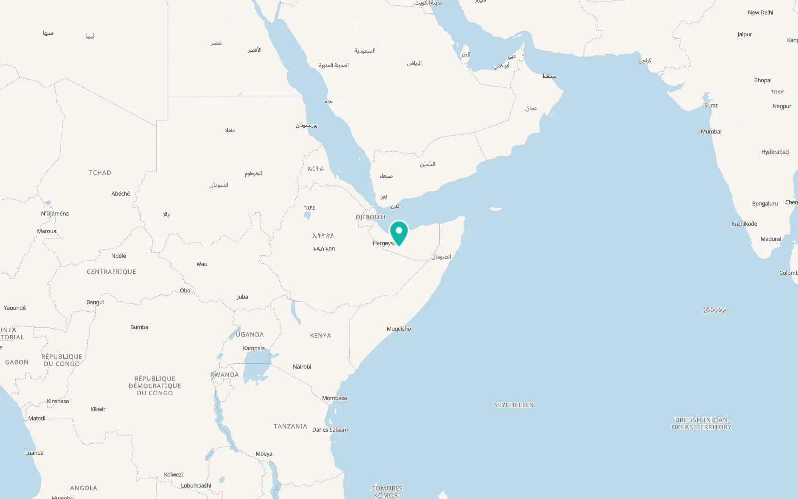 Map of Ceek