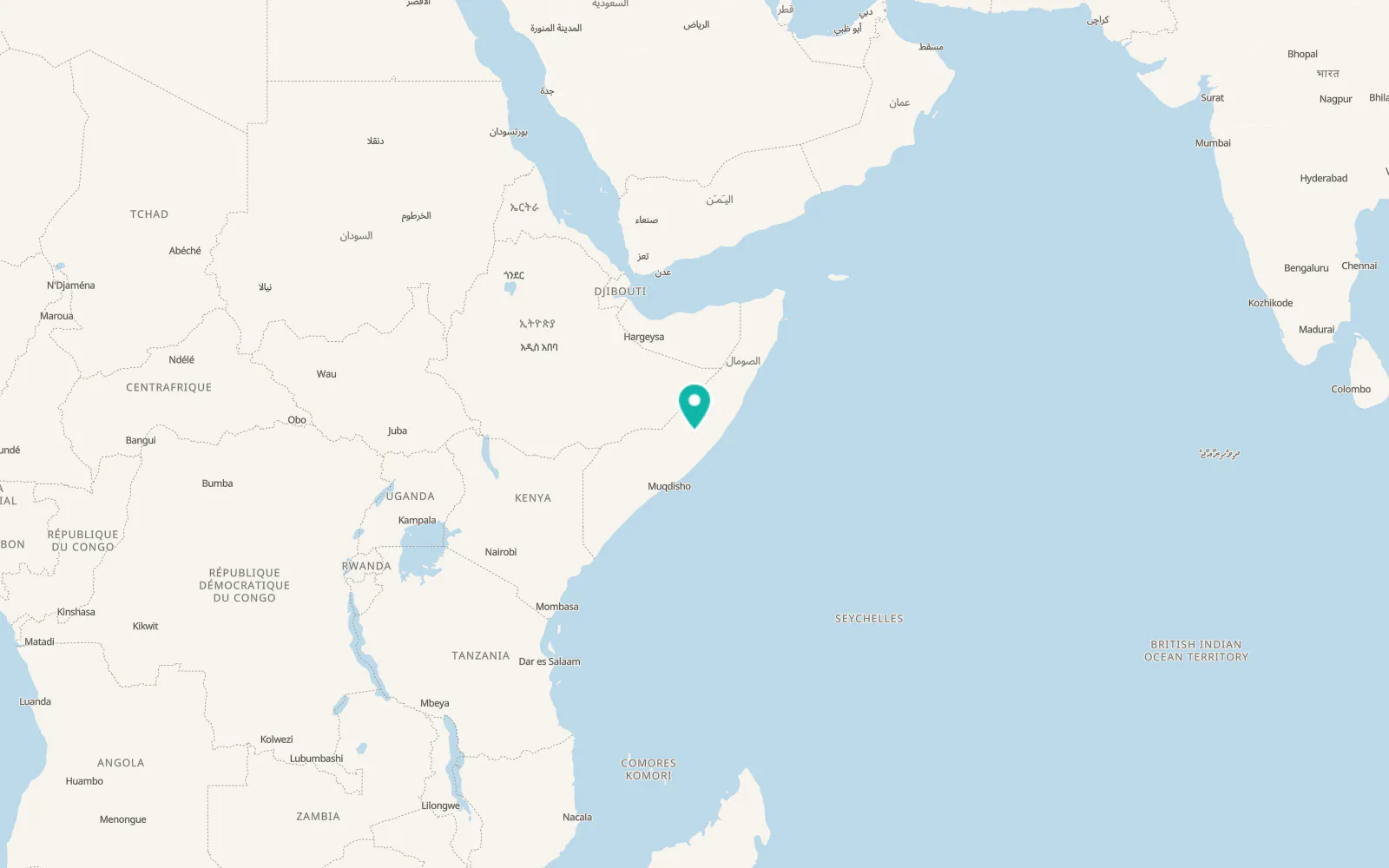 Map of Ceelbuur