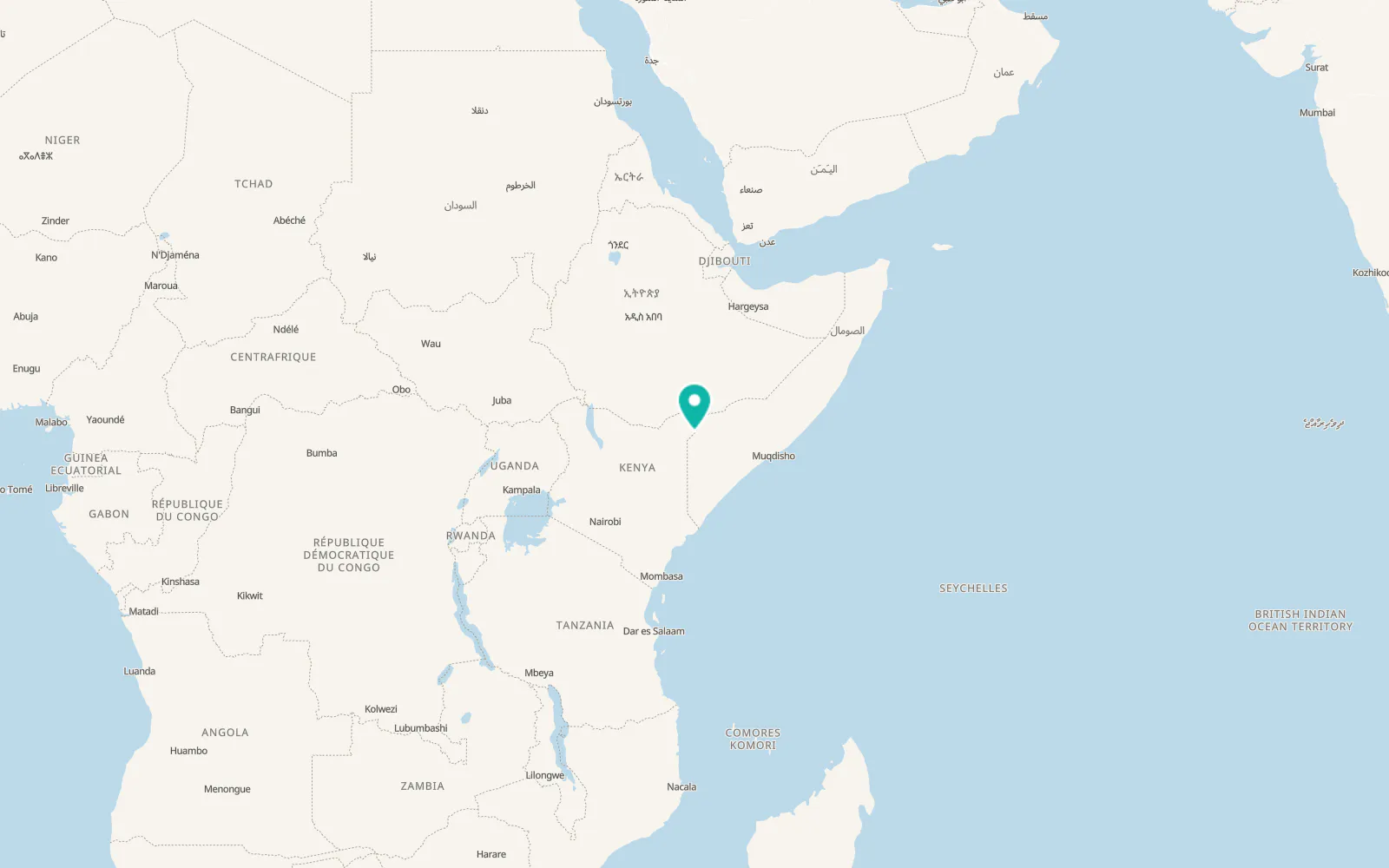 Map of Dhamas