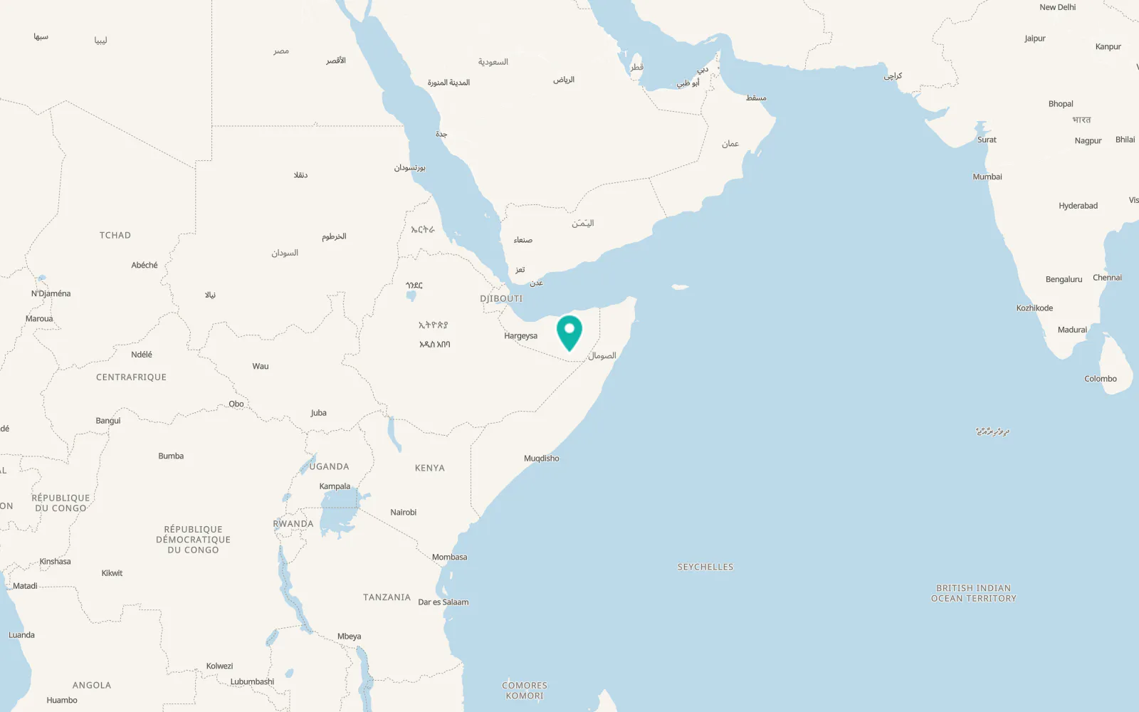 Map of Dhummay