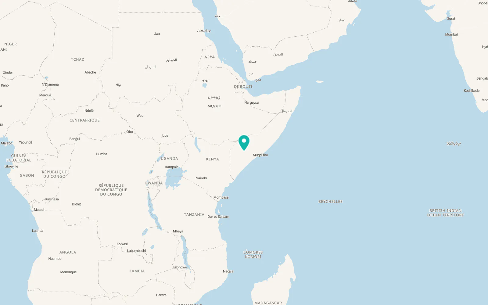 Map of Diinsoor
