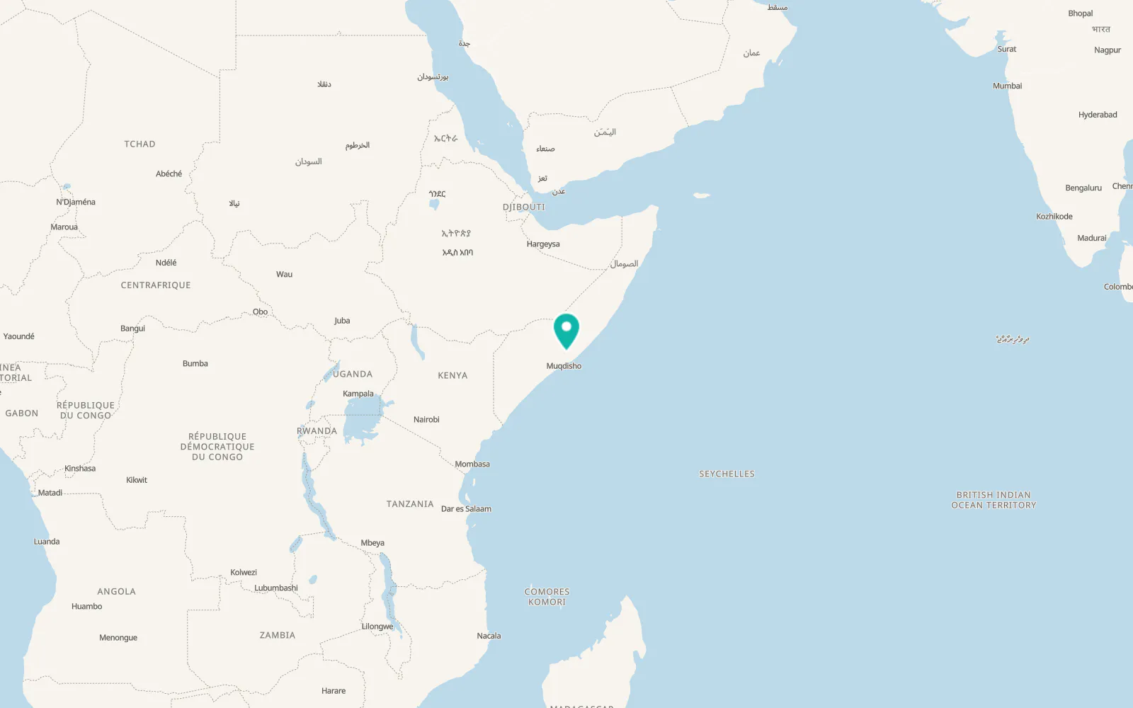 Map of Jawhar