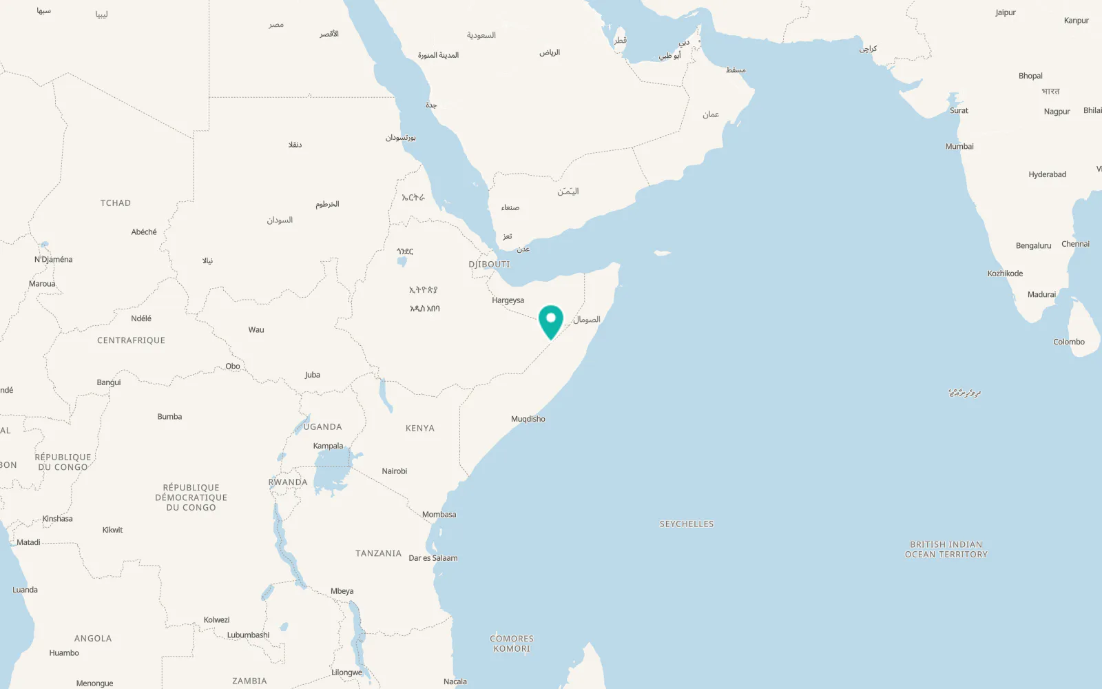 Map of Saaxo