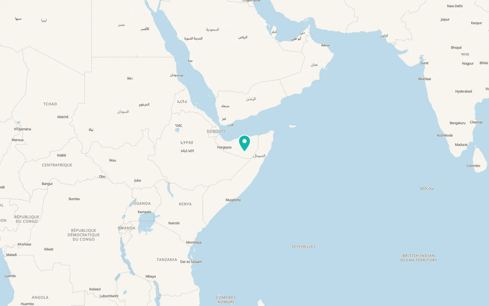 Map of Yagoori
