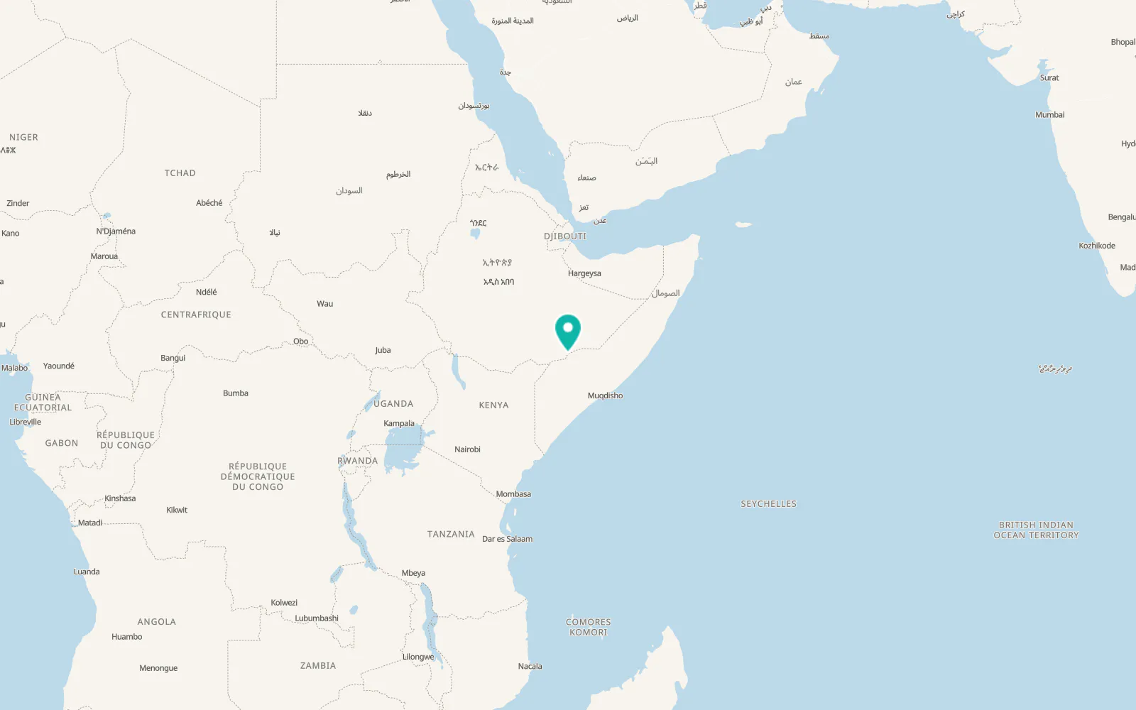 Map of Yeed