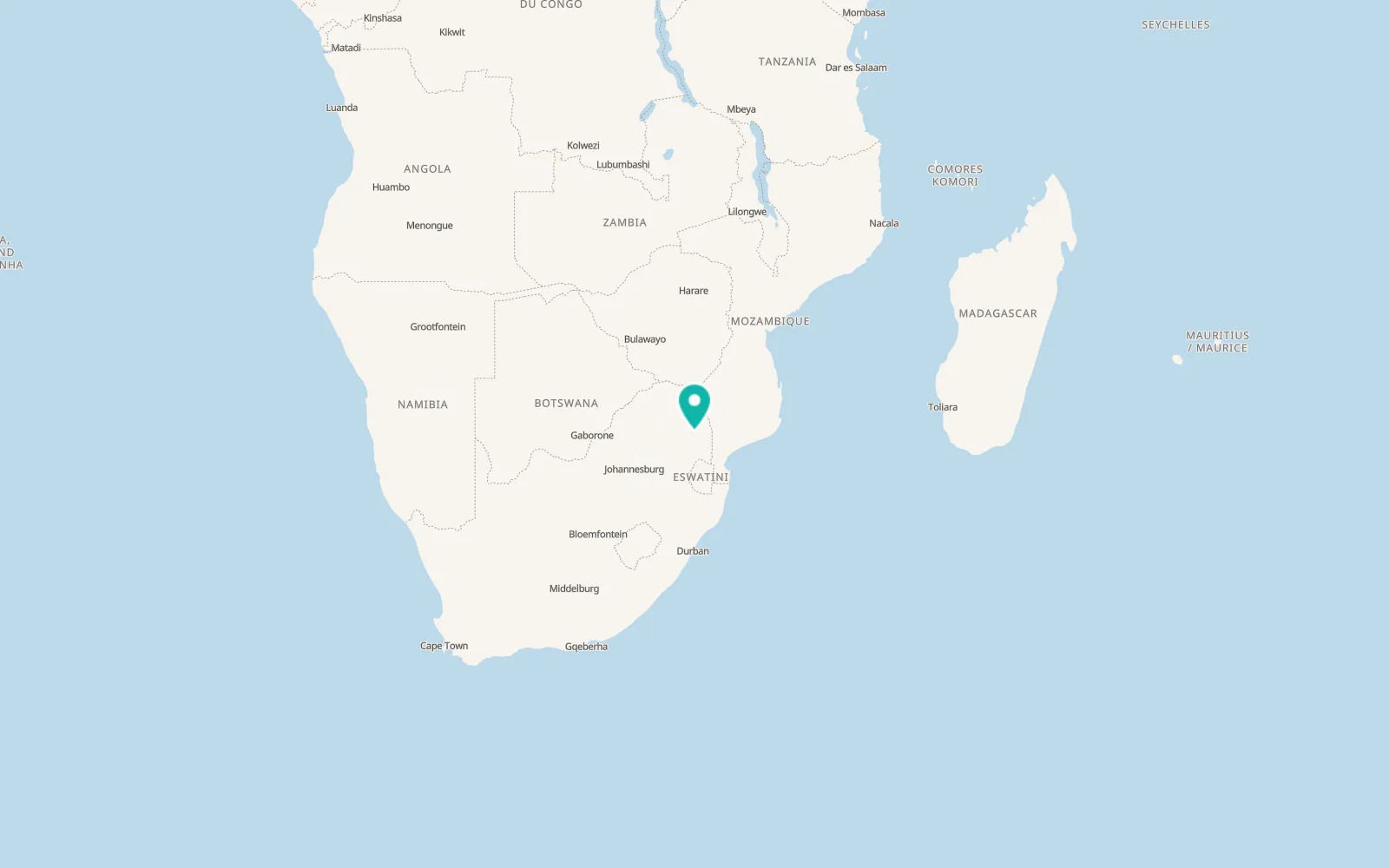 Map of Acornhoek