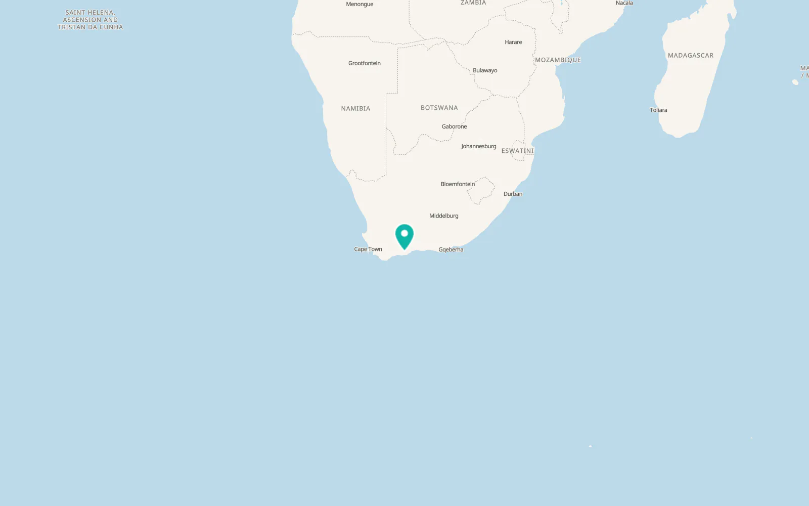 Map of Albertina
