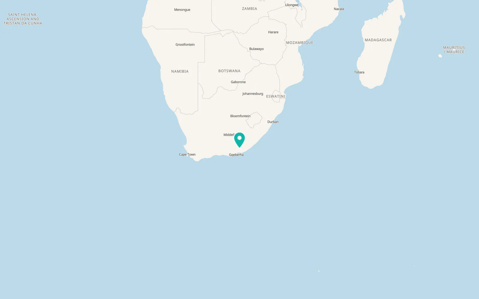 Map of Alicedale