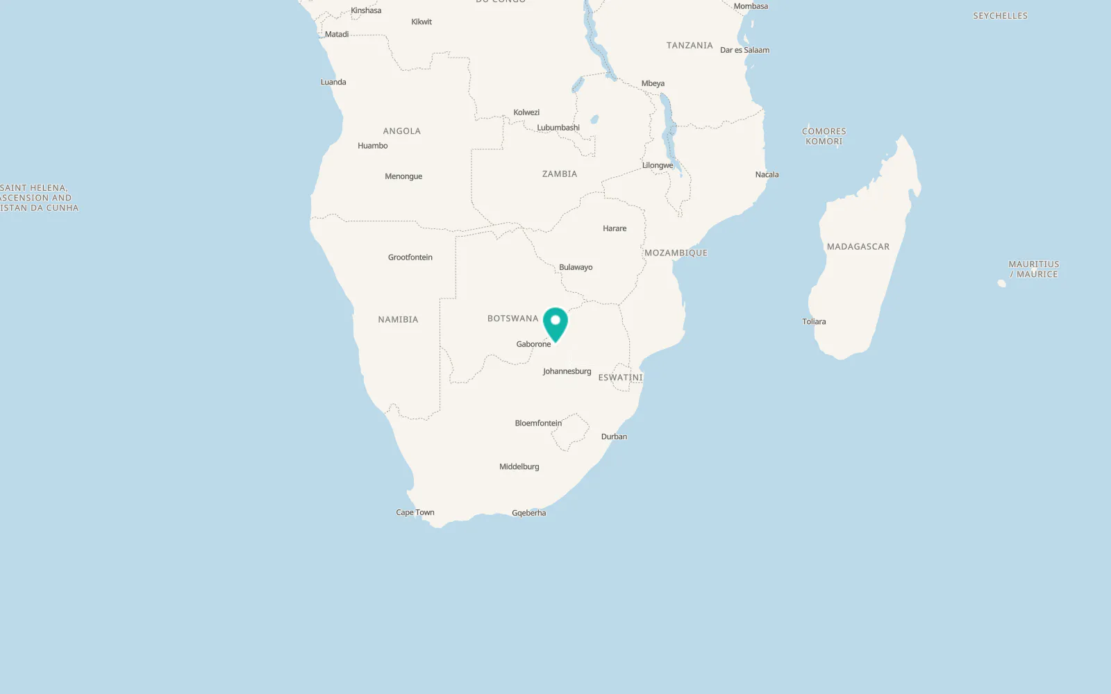 Map of Amandelbult