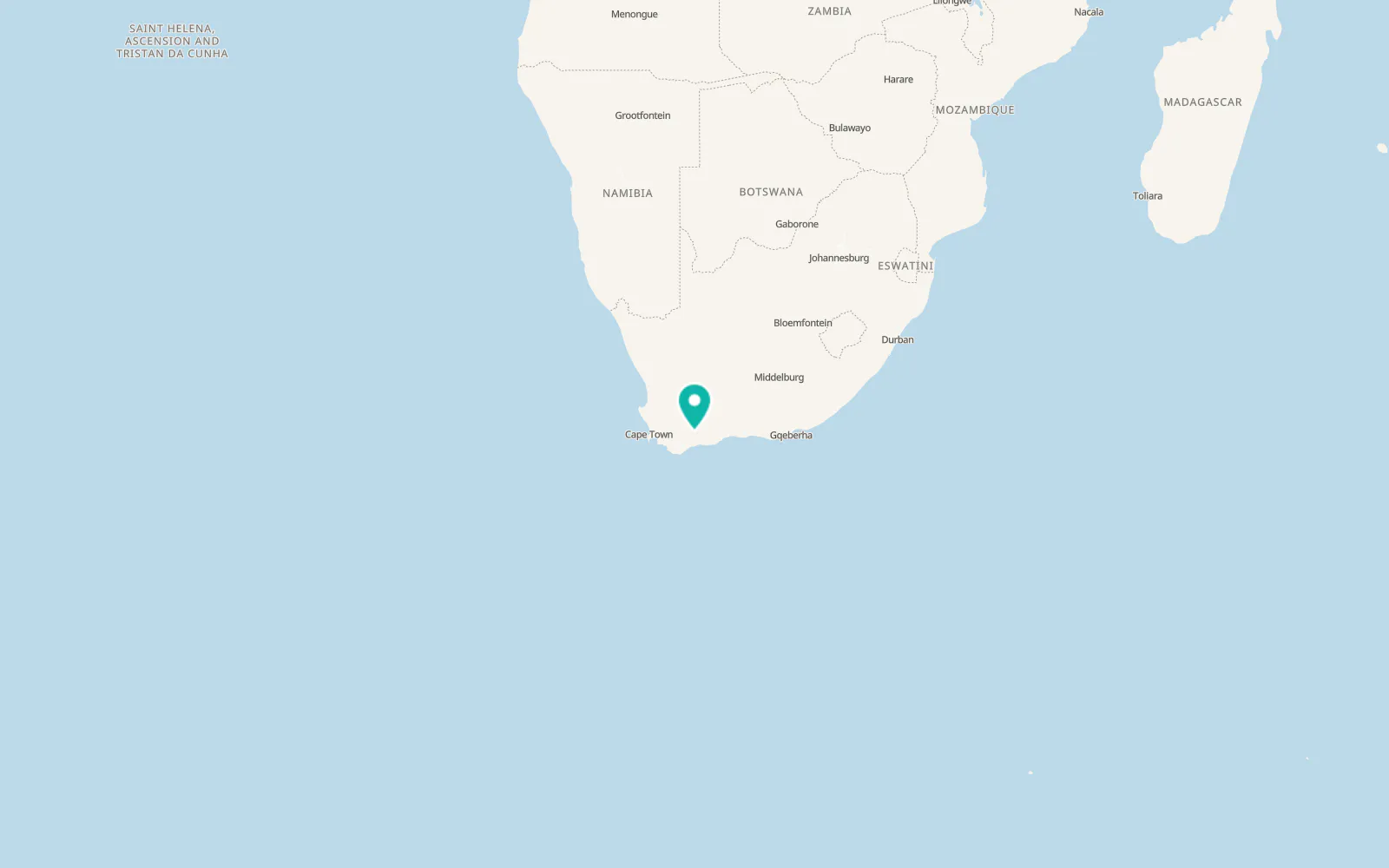 Map of Barrydale