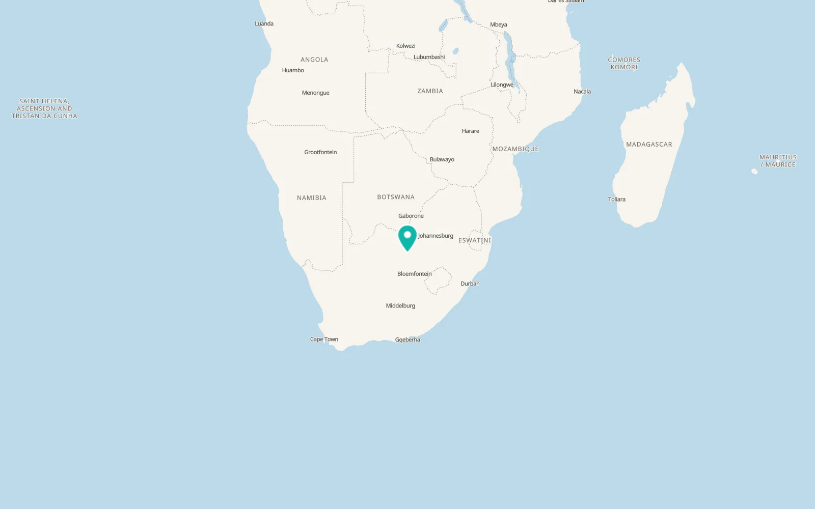 Map of Bloemhof