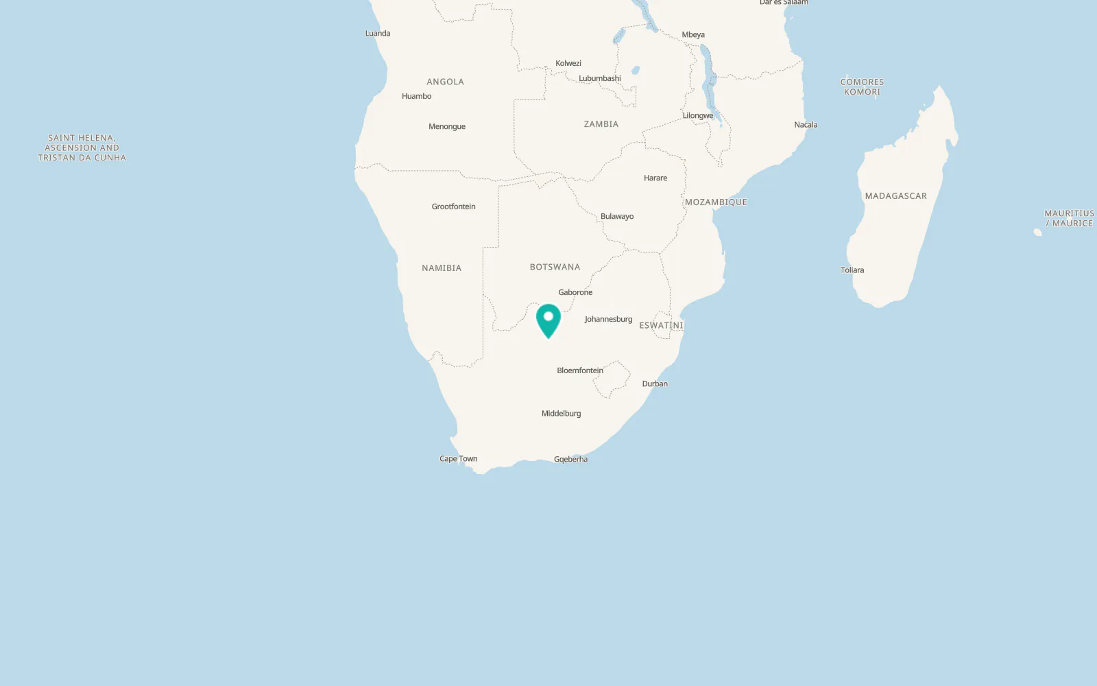 Map of Boipelo