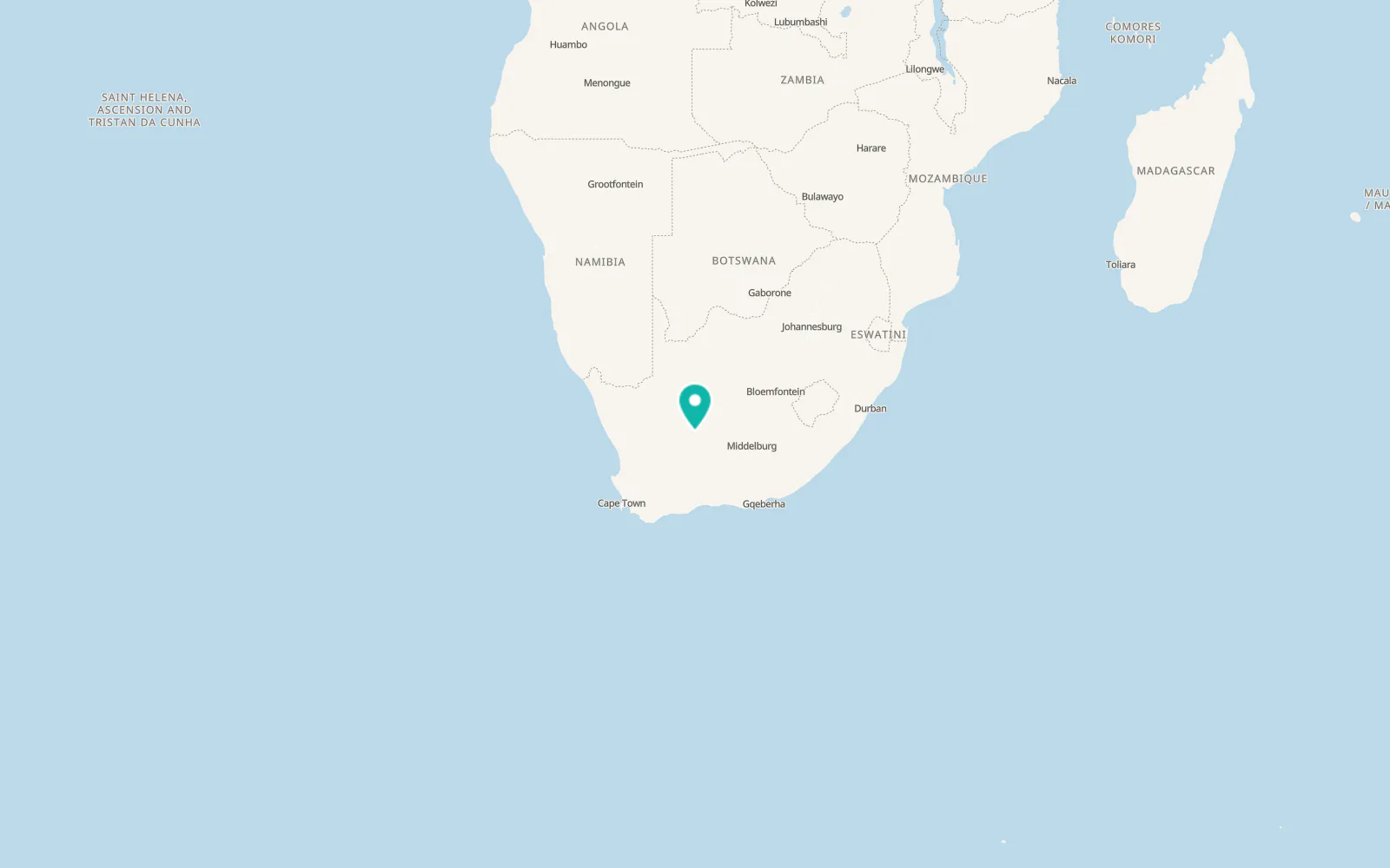 Map of Carnarvon