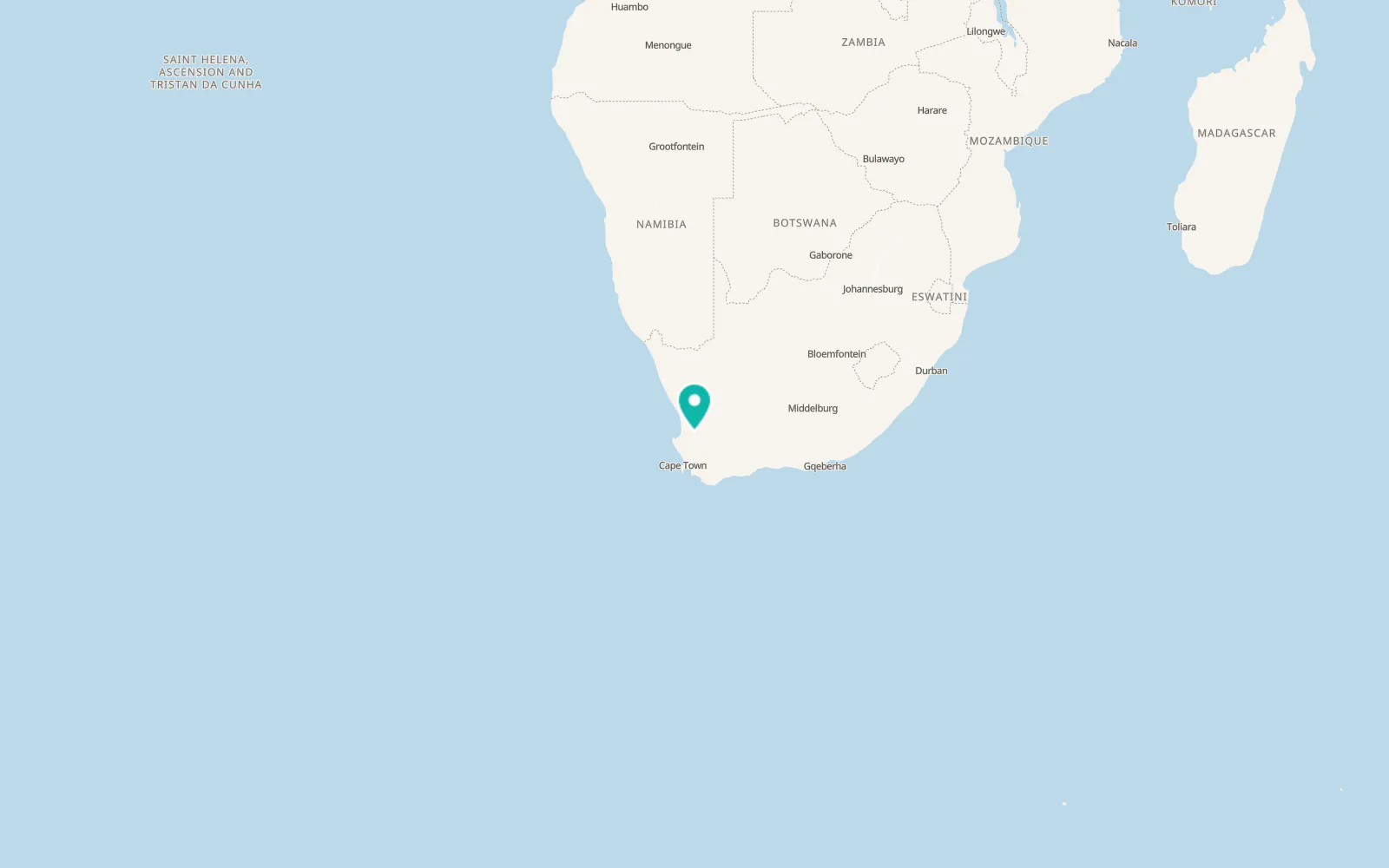 Map of Citrusdal