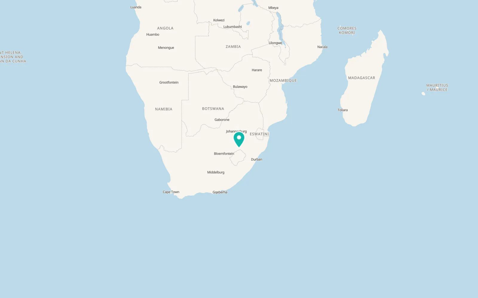 Map of Clarens