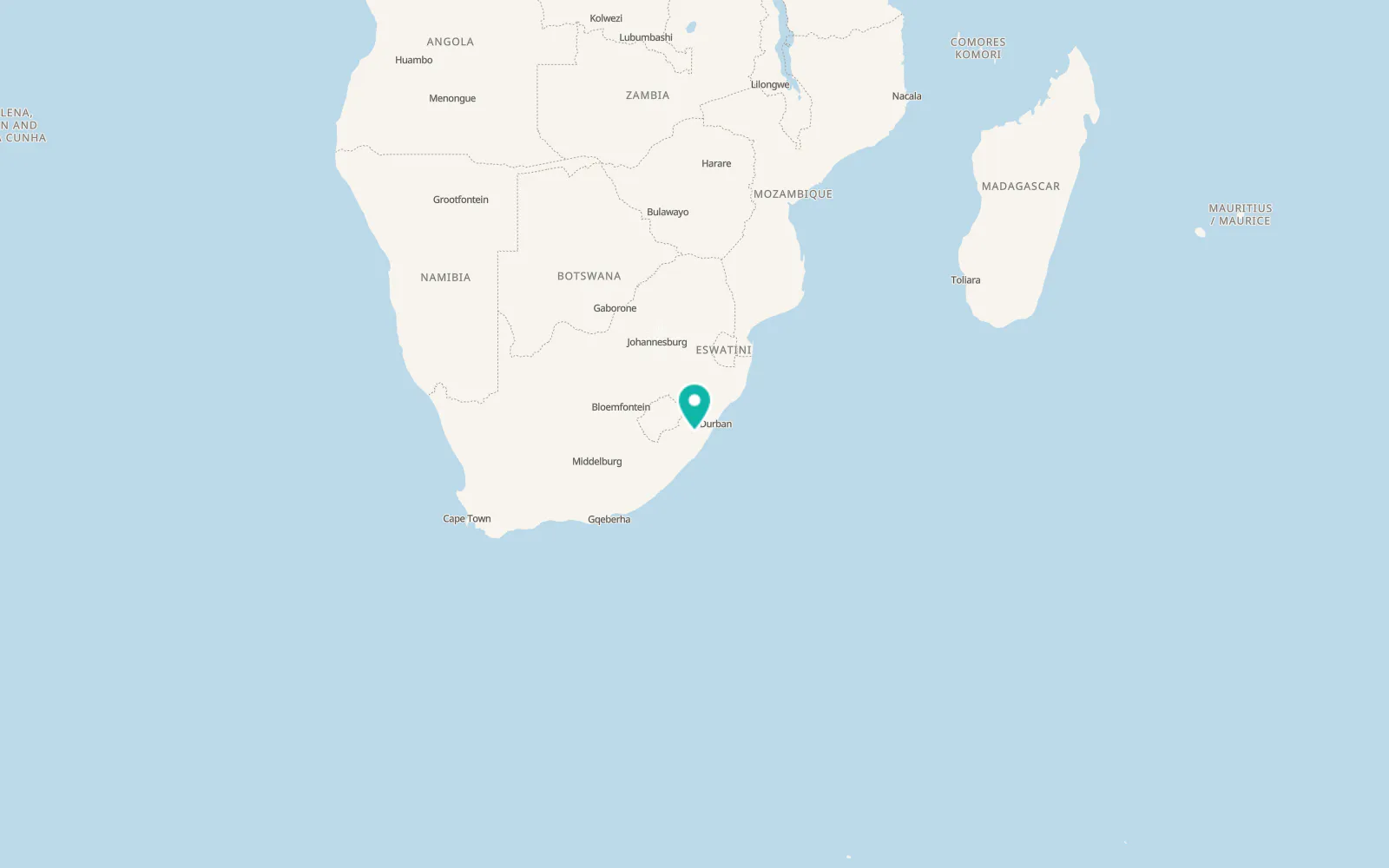 Map of Clydesdale