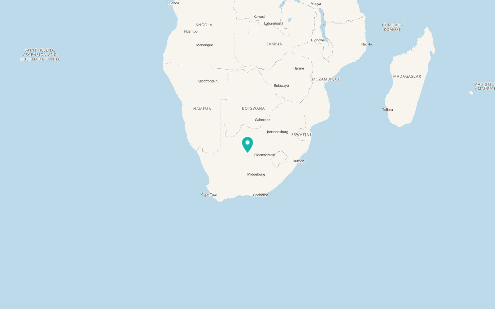 Map of Douglas