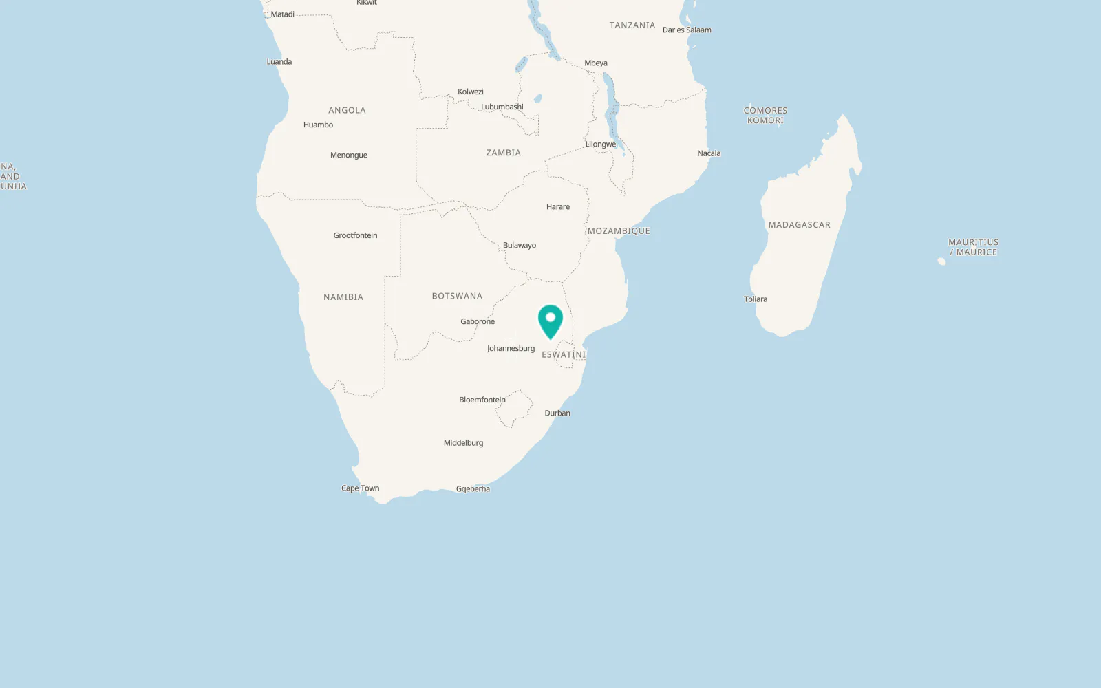 Map of eManzana