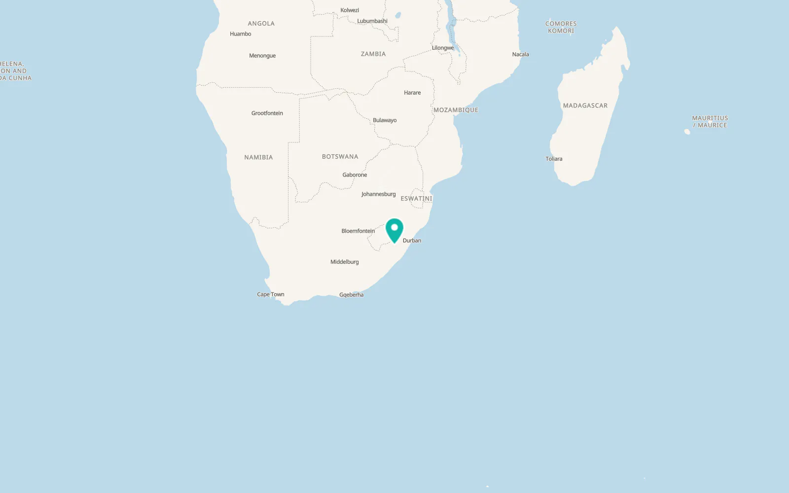Map of Franklin