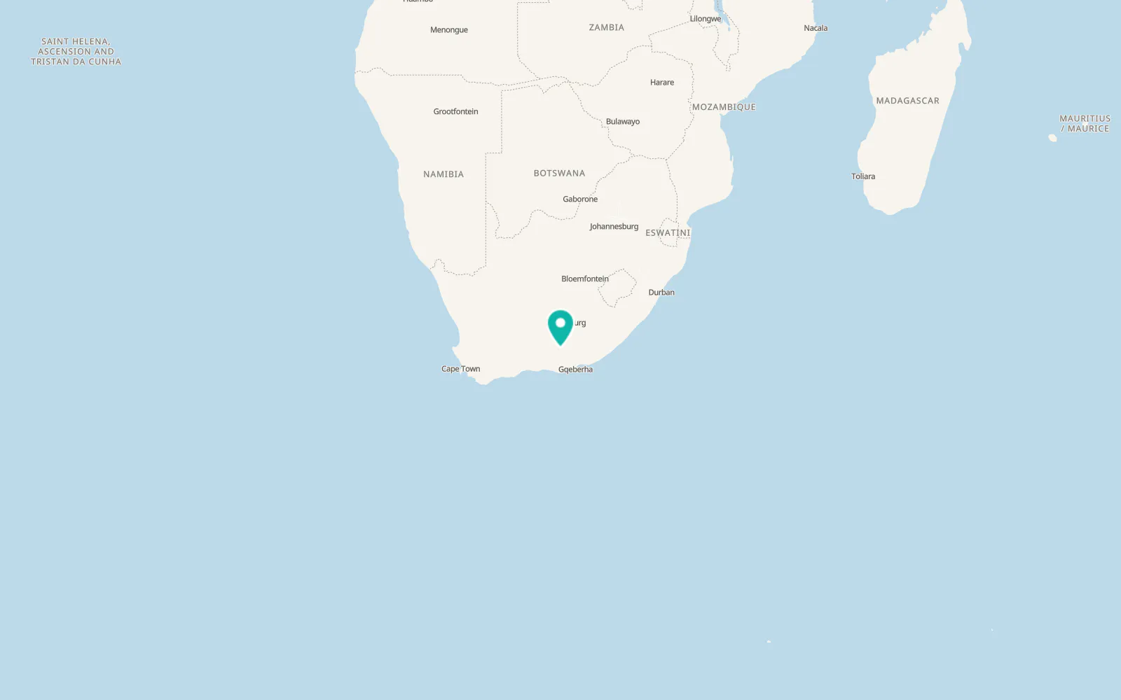 Map of Jansenville